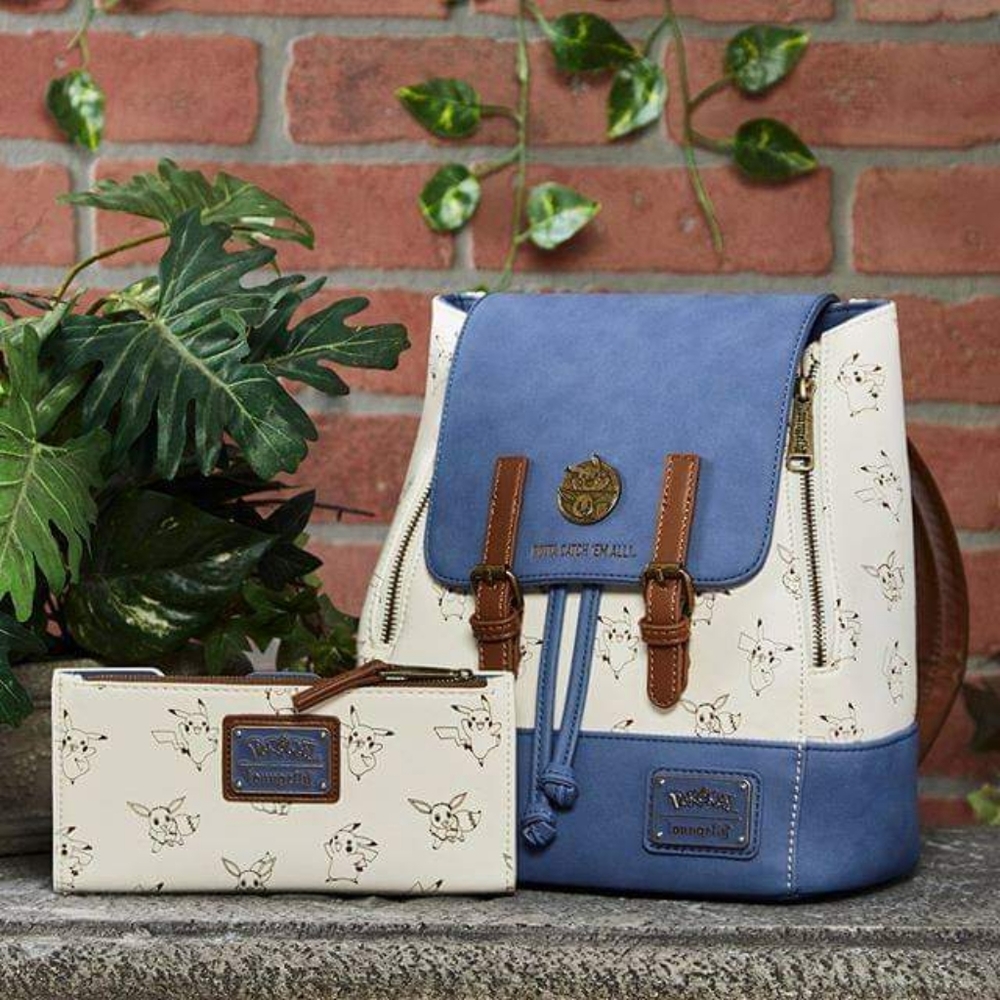Loungefly Pokemon Pikachu & Eevee NEW Catc…